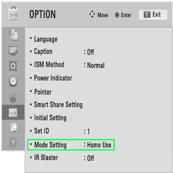 LG NetCast TV Demo Mode