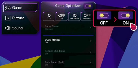 Enable Game Mode on LG Smart TV