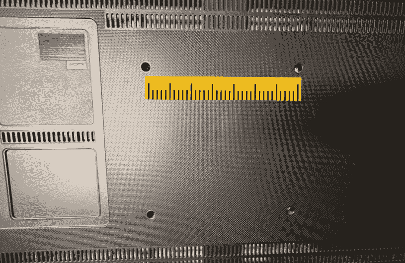 Measure VESA to find screw size that fits your LG TV wall mount