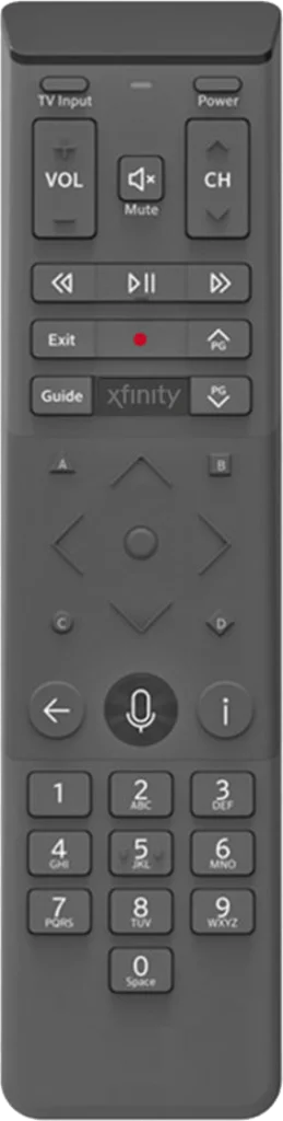 Program your XR15 Xfinity remote to LG TV