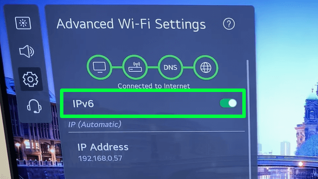Turn on IPV6 and fix the LG TV buffering issue