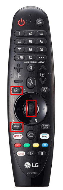 Program the LG magic remote to fix the cursor not working problem