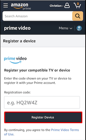 Prime video app lg sale