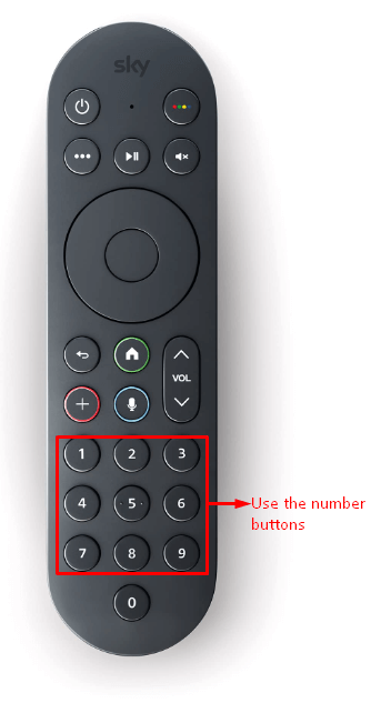 Sky Remote Codes for LG TV - Use the remote buttons