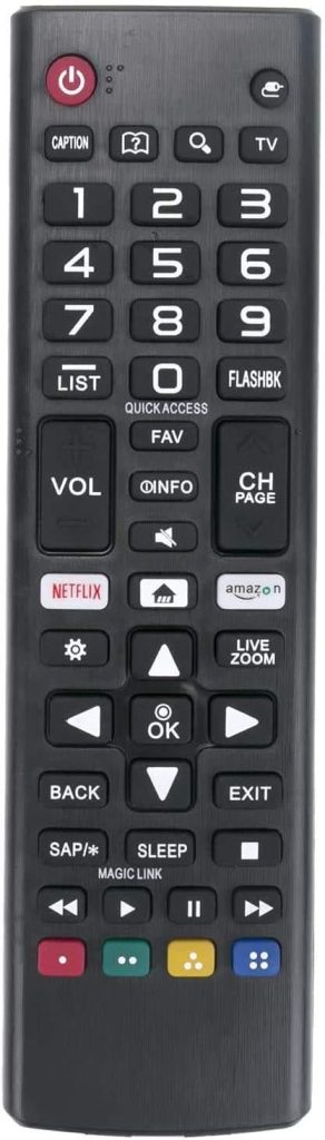 Use a Universal remote to change channel on your LG TV