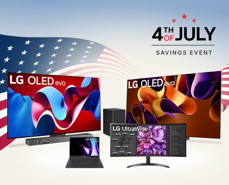 LG's 4th of July sale