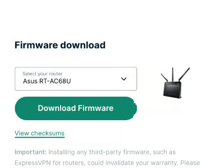 Select your WIFI router and setup ExpressVPN on LG TV