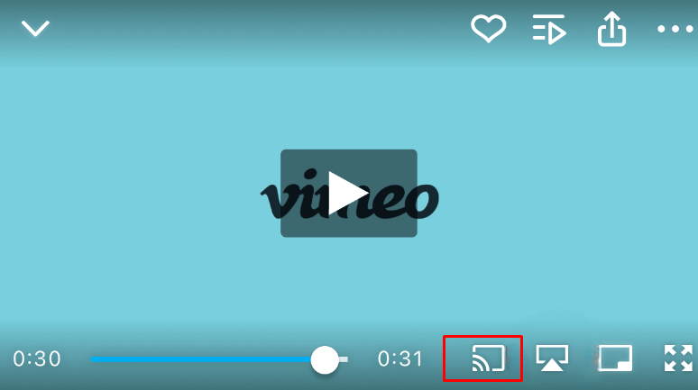 Cast vimeo to tv sale