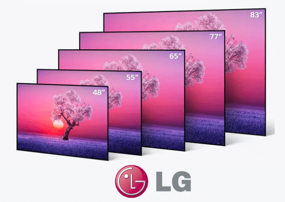 LG TV Types - LG TV Sizes