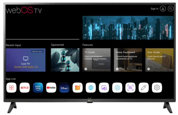 LG TV vs Vizio TV - Interface