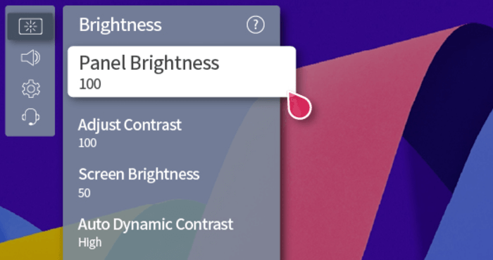 Reduce brightness settings and prevent your LG TV from overheating