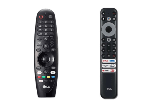 LG TV Vs TCL TV: Remote Control