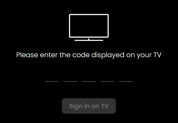 Enter the code and activate DStv Stream on LG TV